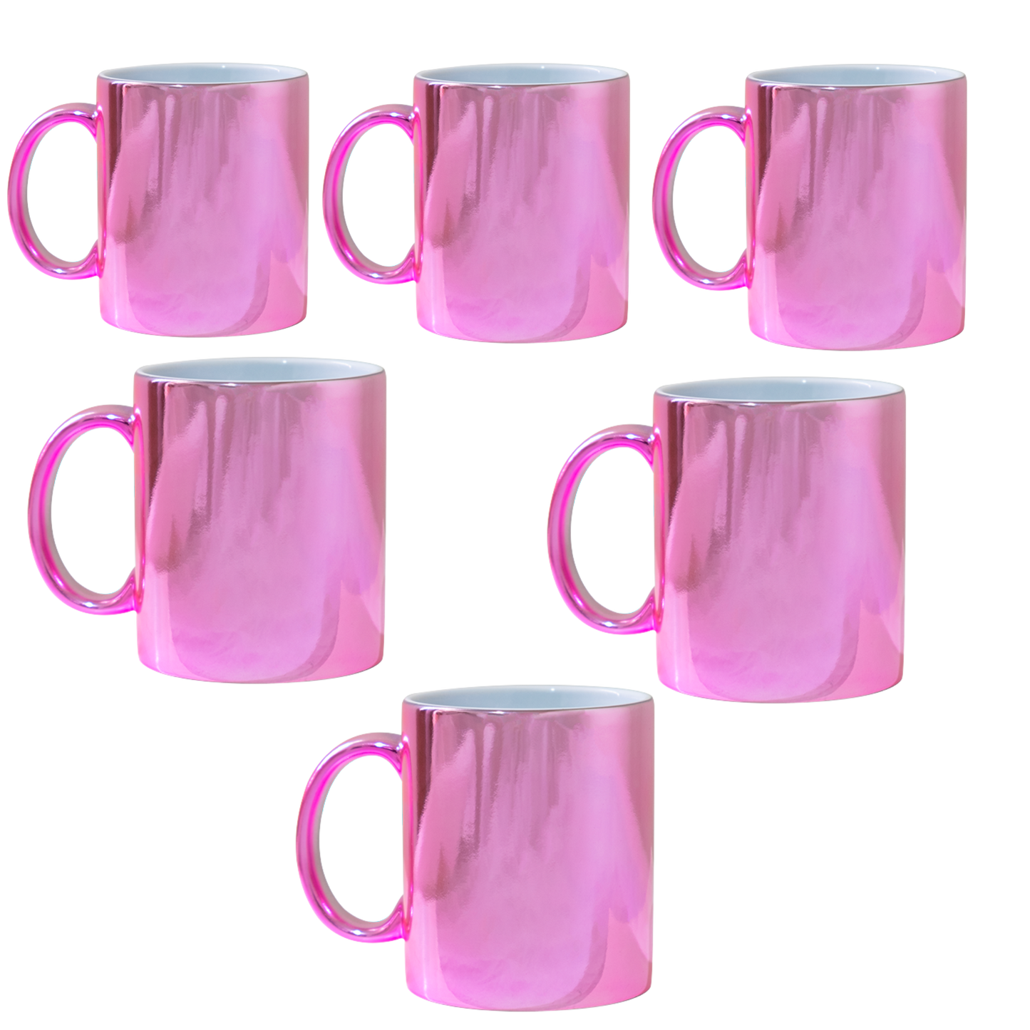 Taza 11 oz Espejo rosada