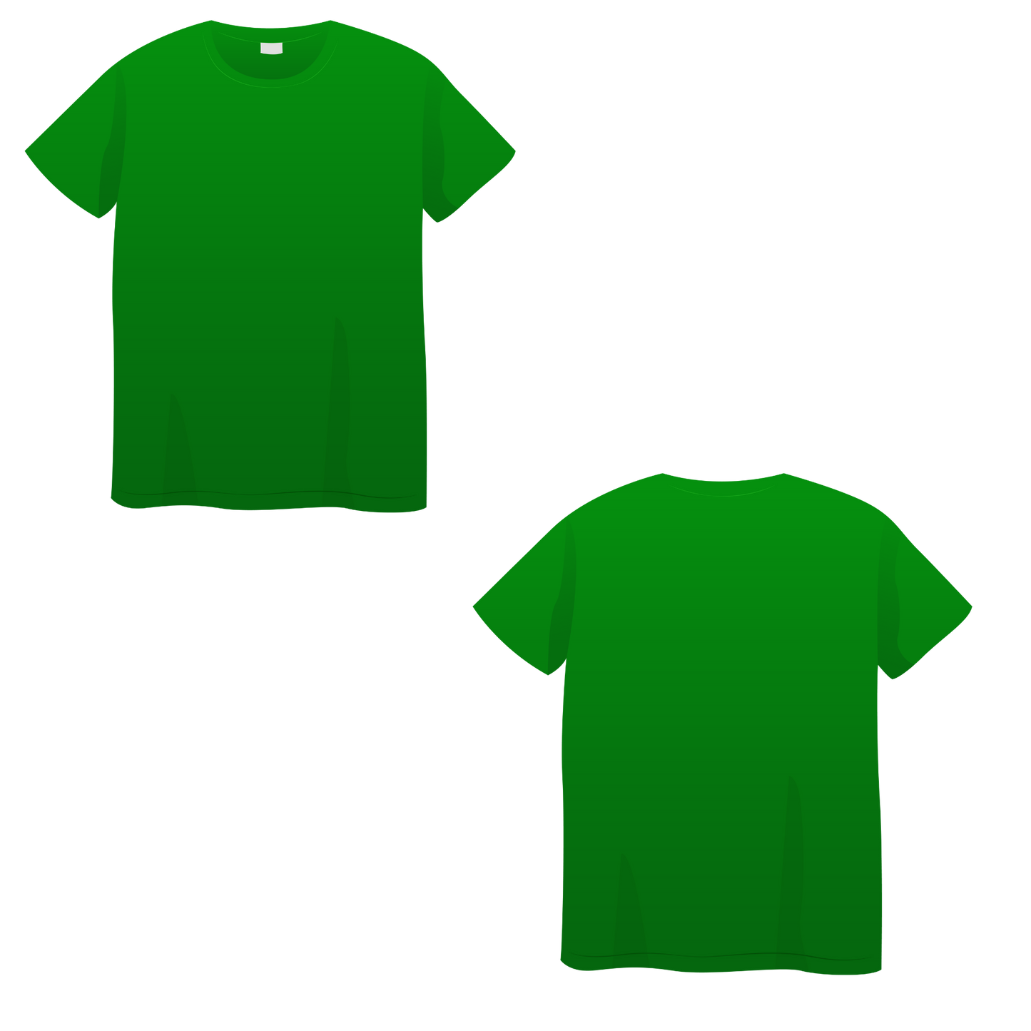 T-Shirt Unisex Verde Monte| 60/40 cuello redondo