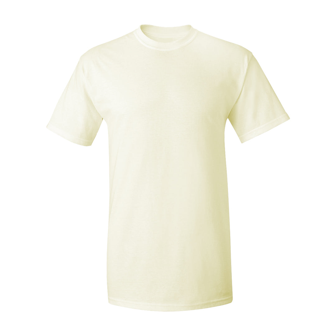 T-Shirt Unisex Amarilla Claro | 60/40 cuello redondo