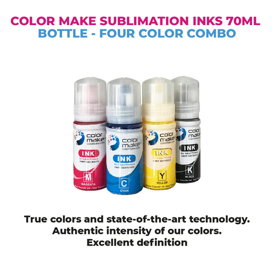 Tinta Color Make Sublimación Botella 70g