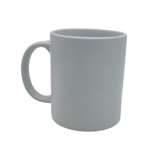 Taza 11 oz Mate Blanca de ceramica sublimable
