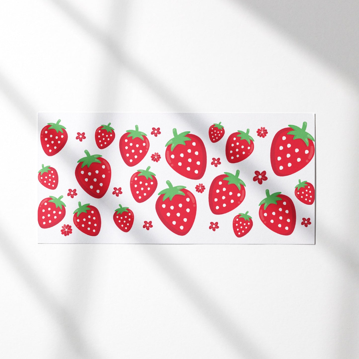 UV DTF WRAP - Fresas