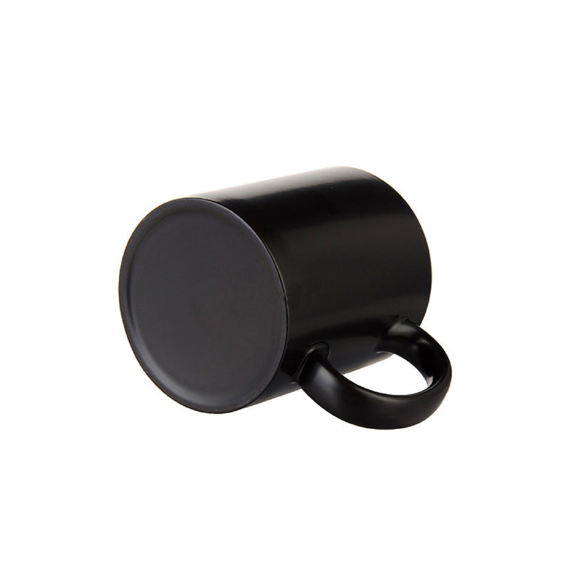 Taza  11 oz Mágica Negra interior  blanco