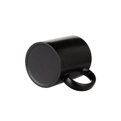 Taza  11 oz Mágica Negra interior  blanco