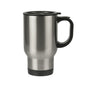 Taza para viaje plata en acero inoxidable 14oz ztsprinters.com 