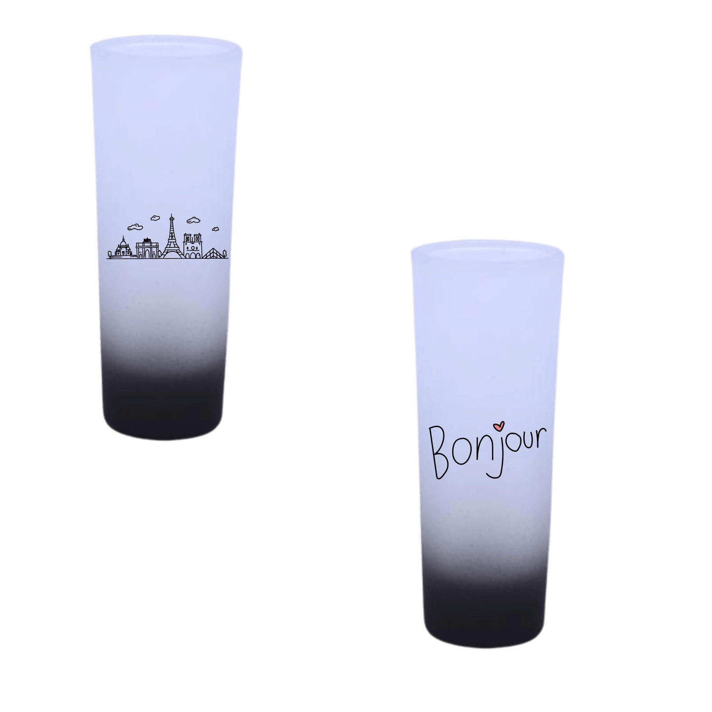 Tequilero frosted con color interno