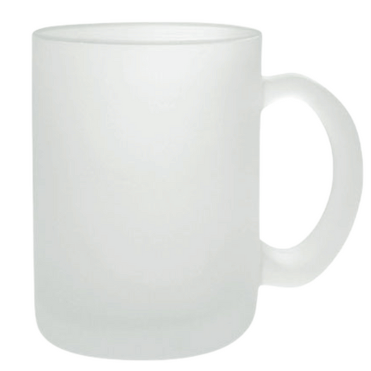Taza Frosted 11 oz con degradado clear