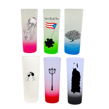 Tequilero frosted con color interno