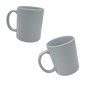 Taza 11 oz Mate Blanca de ceramica sublimable