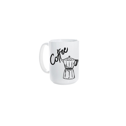 Taza 15 oz Blanca