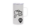 Taza 600 ml de metal blanca con manga (20oz)