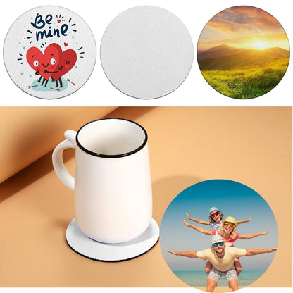 Posavasos en blanco para sublimación cuadrada /o circular
