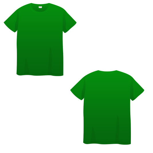 T-Shirt Unisex Verde Monte| 60/40 cuello redondo