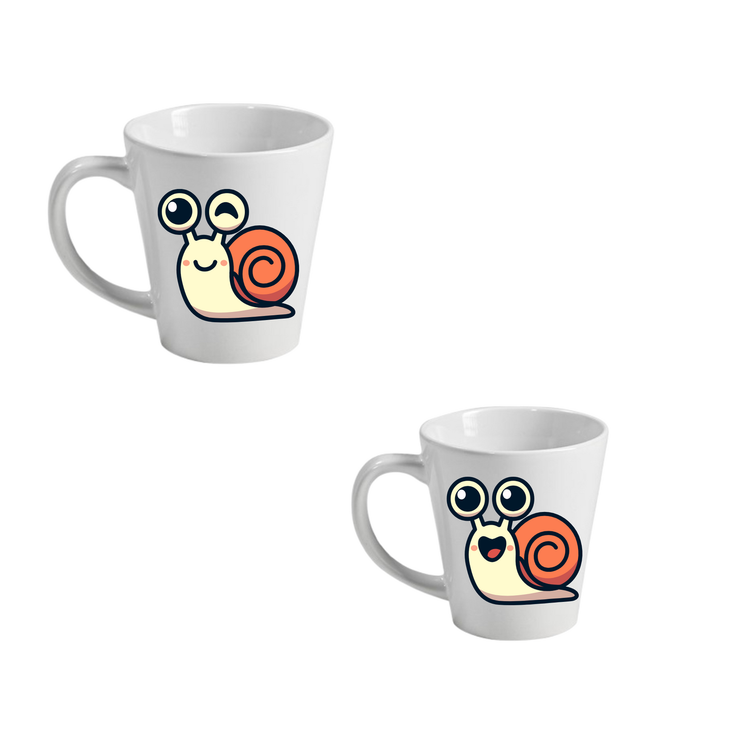 Taza Cónica blanca 12 oz