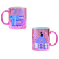Taza 11 oz Espejo rosada