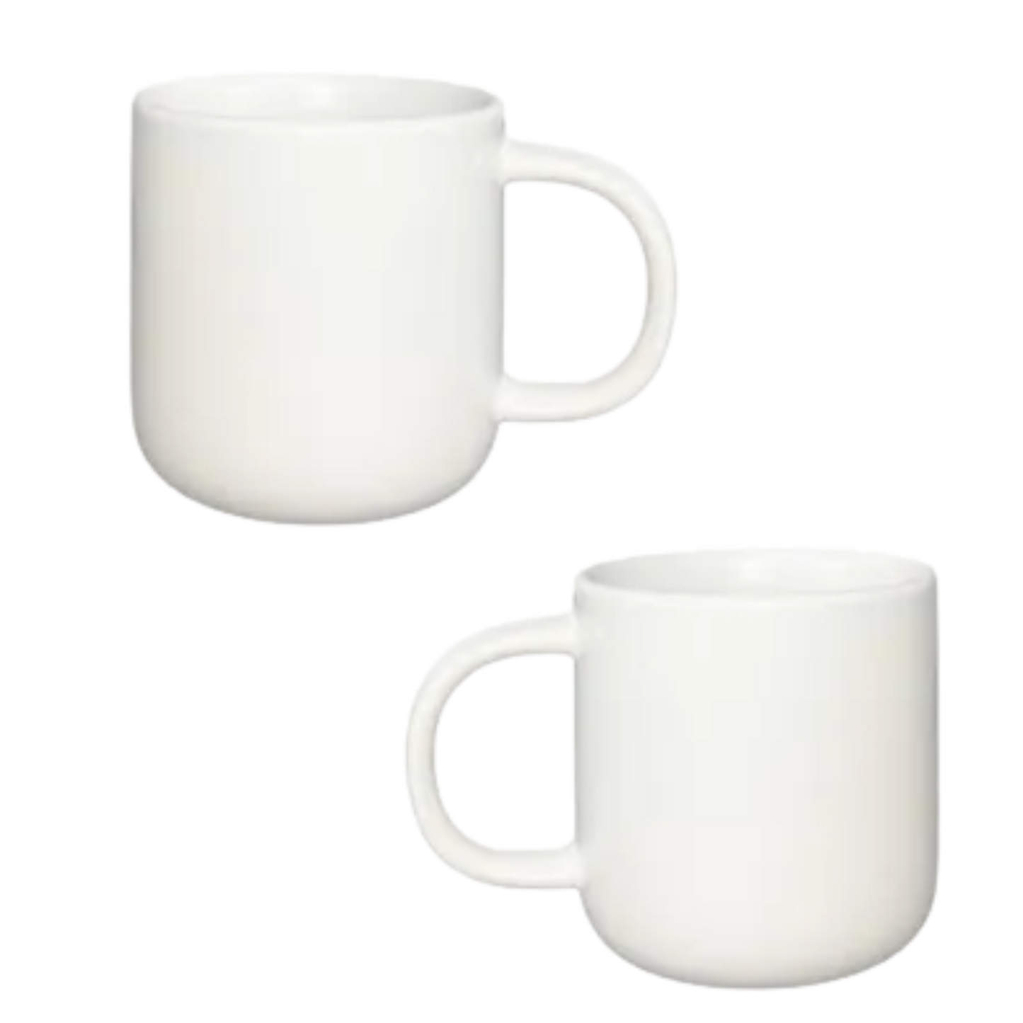 Taza 11 oz Round Down Blanca