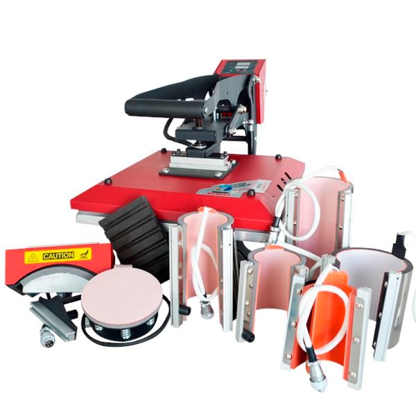 Combo 9 en 1 Prensa de 38 x 38 cm - 110 V con gaveta ztsprinters.com 