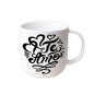 Taza en ceramica blanca 11Oz. con base redonda ztsprinters.com 