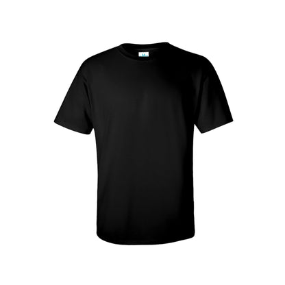 T-Shirt Unisex Negra |60/40 cuello redondo