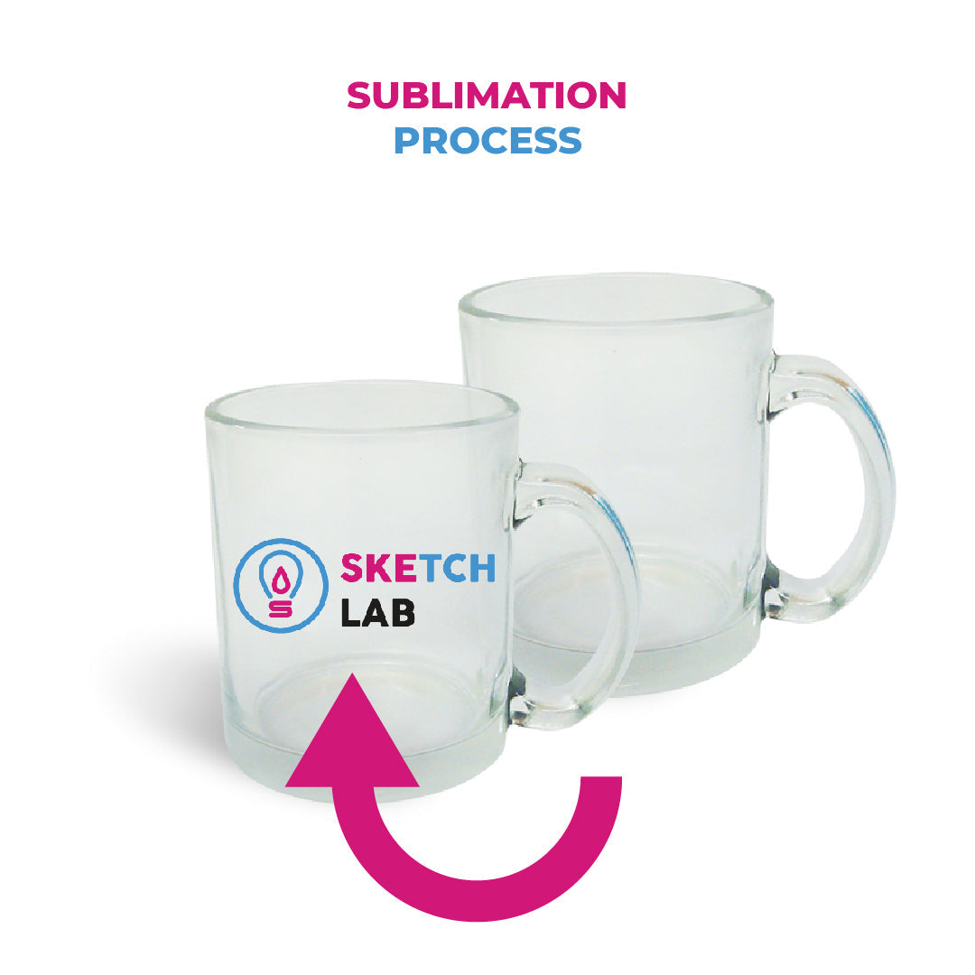 Taza 11 oz de Transparente