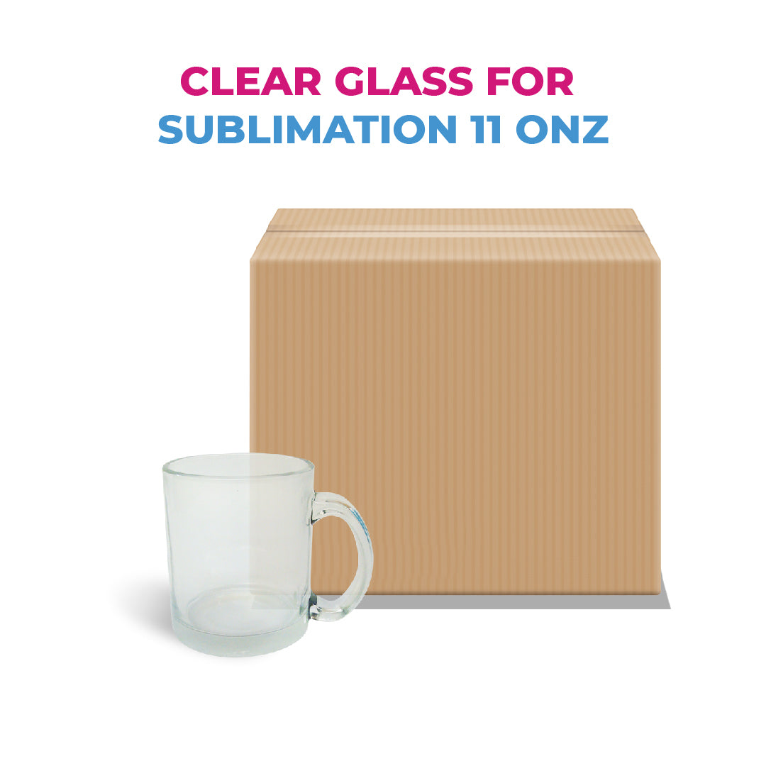 Taza 11 oz de Transparente