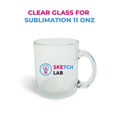 Taza 11 oz de Transparente