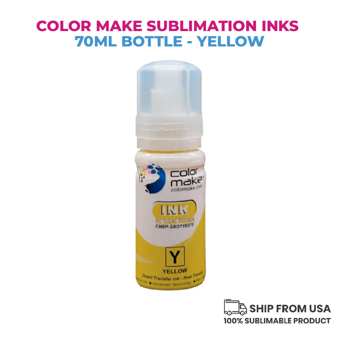 Tinta Color Make Sublimación Botella 70g