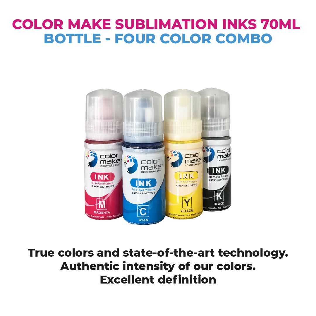 Tinta Color Make Sublimación Botella 70g