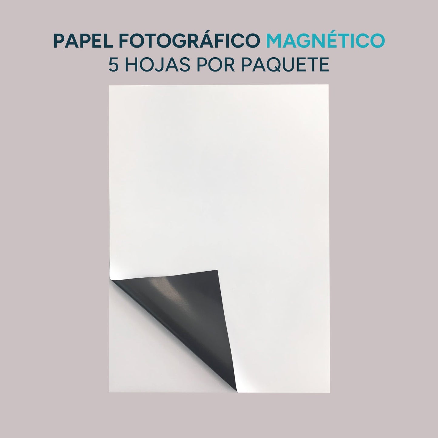 Papel Magnético de Alta Calidad para Impresión