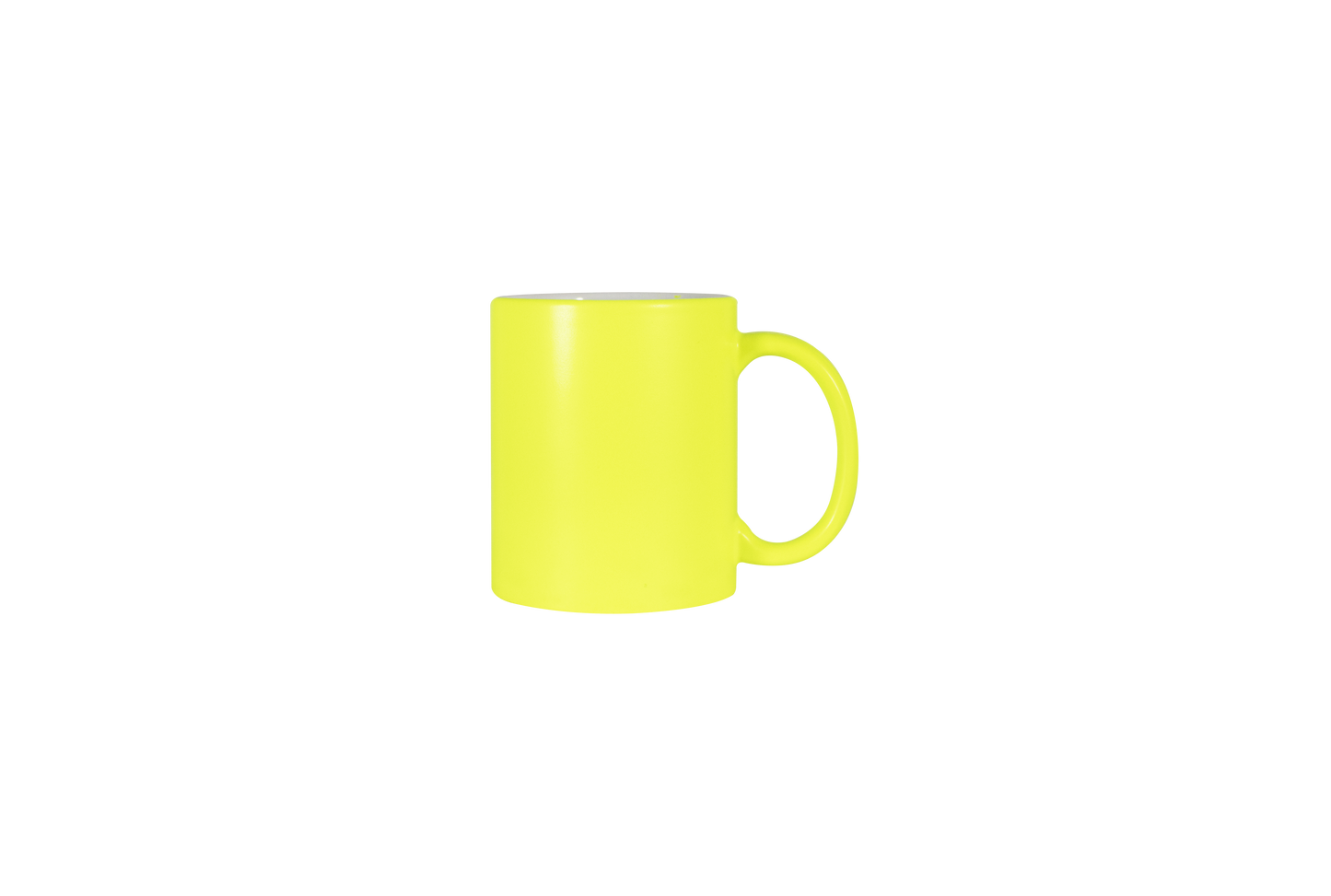 Taza 11 oz. Neon Amarillo