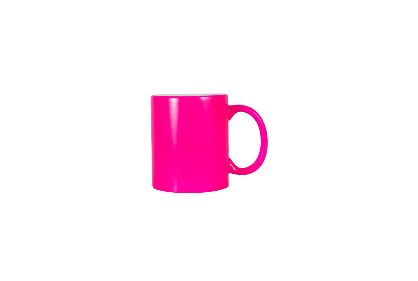 Taza 11 oz. Neon Rosado