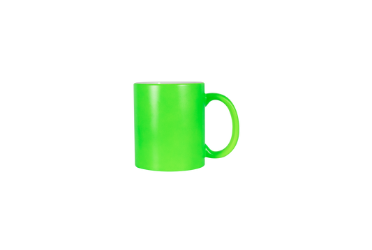 Taza 11 oz. Neon Verde