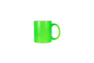 Taza 11 oz. Neon Verde