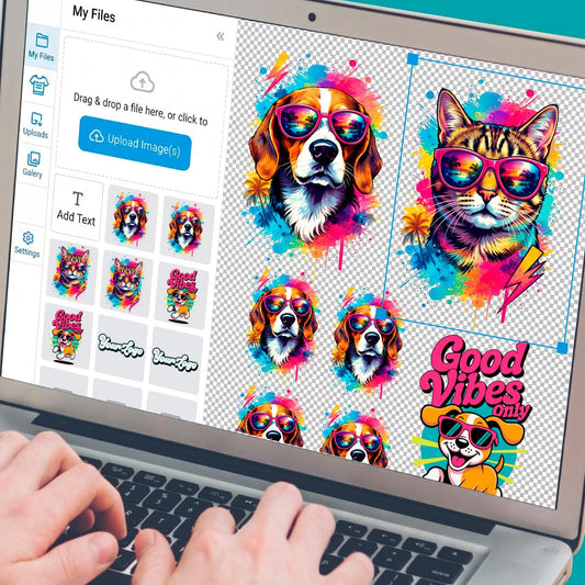 DTF Textil  Gang Sheet Builder