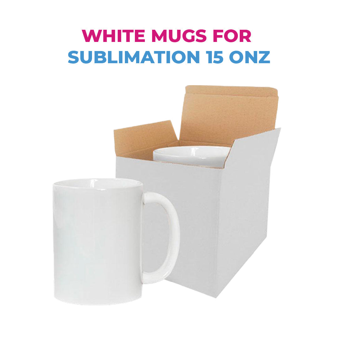Taza 15 oz Blanca
