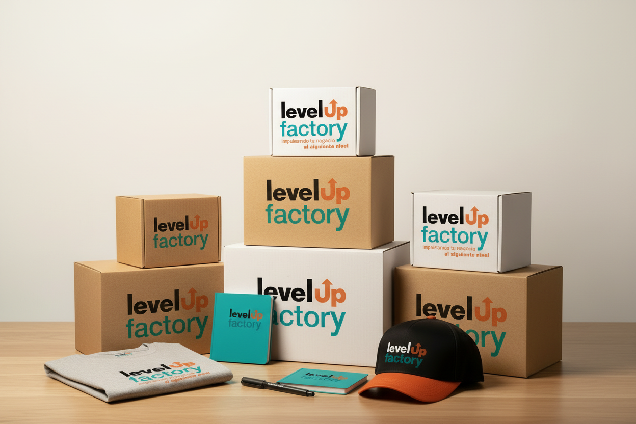 Cajas ecommerce kraft con logo