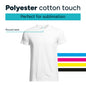 T-Shirt de Hombre Blanca | Poliéster