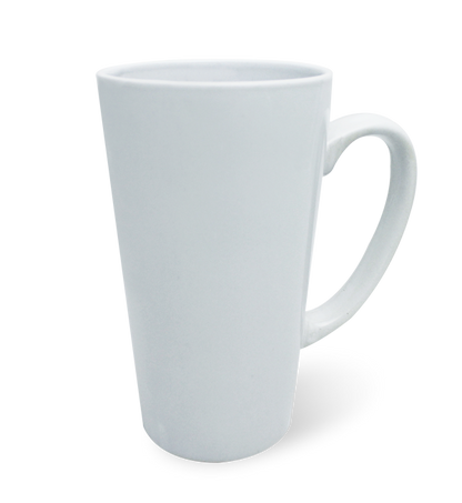 Taza Cónica Blanca 17 oz