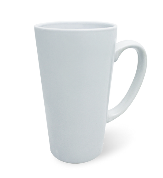 Taza Cónica Blanca 17 oz