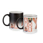 Taza  11 oz Mágica Negra interior  blanco