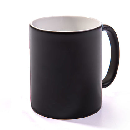 Taza  11 oz Mágica Negra interior  blanco