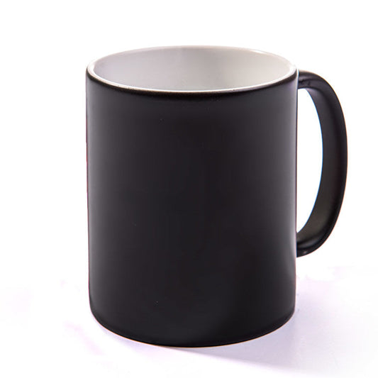 Taza  11 oz Mágica Negra interior  blanco